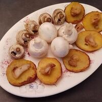 Картофель на мангале в Золотой шампур