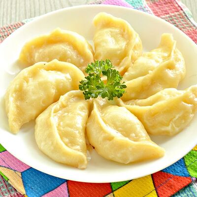 Вареники с сыром 3 шт в Хачапурка по цене 285 ₽