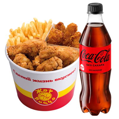 Баскет Острый и Кока-Кола в Жар Пицца по цене 419