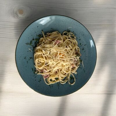 Паста Карбонарав Вкусная усадьба по цене 350 ₽