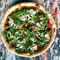 Пицца Со страчателлой (Вегетарианская) в Wine room gallery