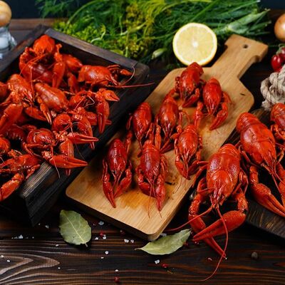 Вареные раки Mix в Раки Мск 24 по цене 9550 ₽