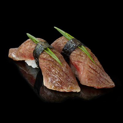 Суши Вагю опаленные в Koi sushi bar по цене 1860 ₽