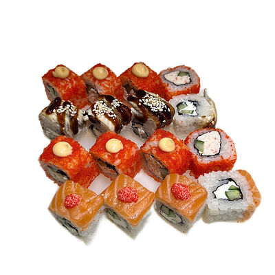 Микс сет в Кимура Суши & Поке по цене 1355 ₽