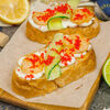 Брускетта с креветками на гриле в Луиджи & Тосё по цене 359