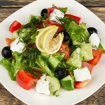 Салат Греческий в Кура-гриль по цене 429 ₽