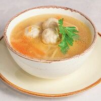 Суп с фрикадельками lite в Луиджи & Тосё