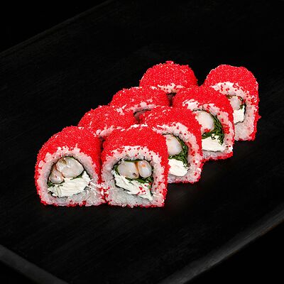 Калифорния с тигровой креветкой в Царица Роллов по цене 483 ₽