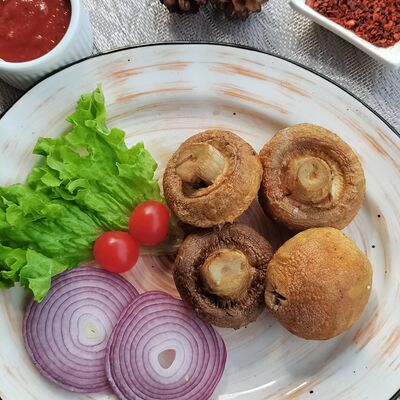Шампиньоны на мангале в Аустерия по цене 250 ₽