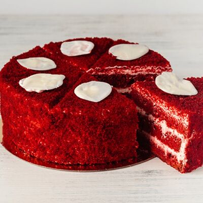 Торт Красный бархат в Пироговый дворик Пекарня по цене 1059 ₽