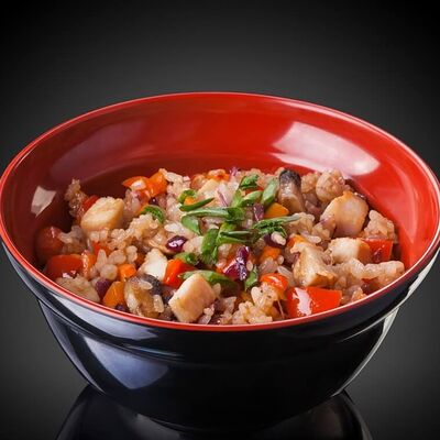 Тяхан с курицей в Восточный экспресс по цене 349 ₽