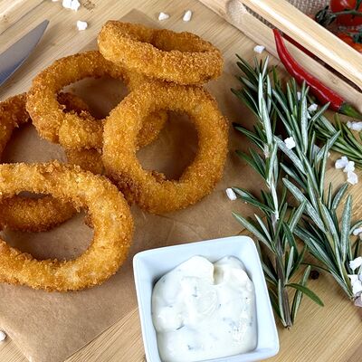 Луковые кольца в Корпус О бар по цене 400 ₽