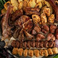 Шашлык из куриной грудки на мангале в Gayane's