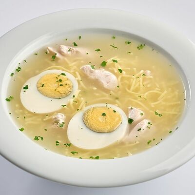Куриный бульон с лапшой в Йоркшир по цене 780 ₽