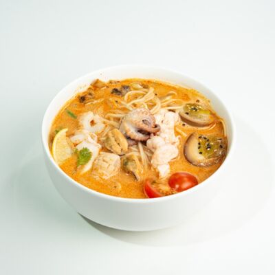Том-ям Рамен с морепродуктами в ЁБИСАН по цене 1349 ₽