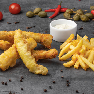 Фиш энд Чипс в Пицца Паста Гриль и Пивбар по цене 900 ₽