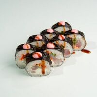 9. Футомаки с морским окунем и огурцомв ЁБИСАН