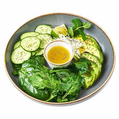 Зелёный салат с авокадо в Kitchen по цене 520