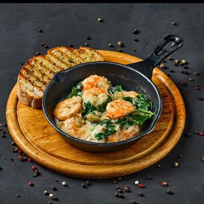 Креветки в соусе с артишоками в Mesto Sushi & Grill по цене 850