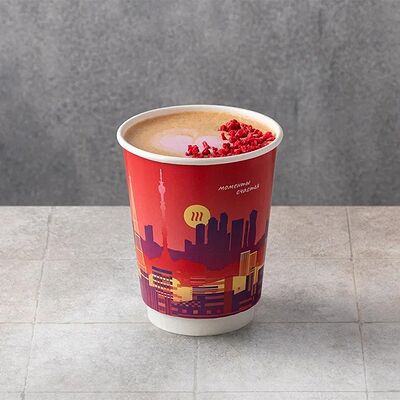 Капучино Малина-кокос в Шоколадница по цене 365 ₽