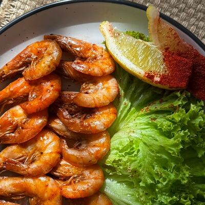 Королевские креветки в Щастьебар по цене 820 ₽