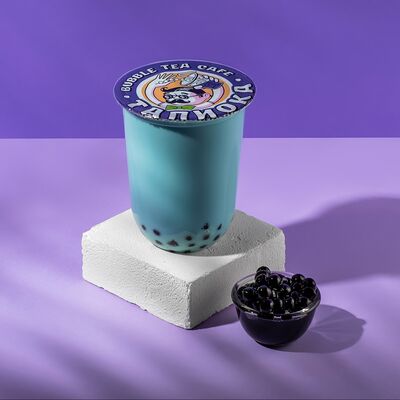 Бабл молоко Бабл гам с тапиокойв Тапиока bubble tea cafe по цене 449 ₽