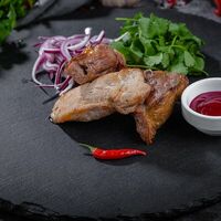Шашлык из индейки в Арт-кафе Победа