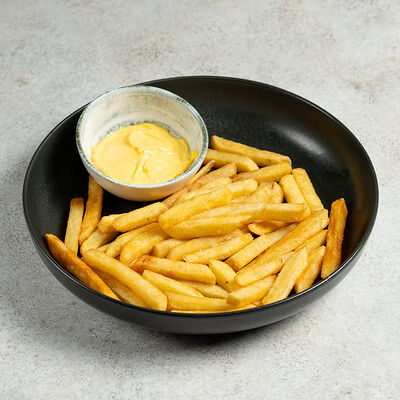 Картофель фри с сырным соусом в Бурка по цене 325 ₽