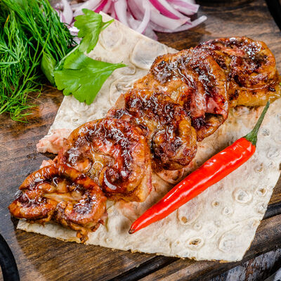 Шашлык из телячьей почечной части в Роял Палас по цене 710 ₽