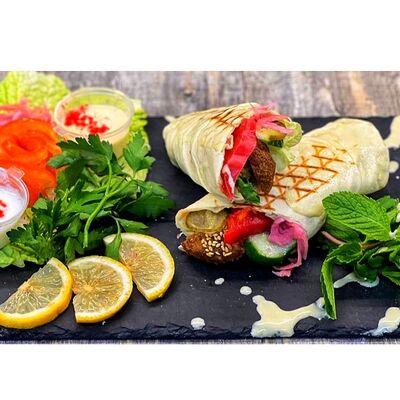 Фалафель в пите Vegan в Шаурма &Гриль Халяль по цене 440 ₽