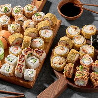 Сет 7 роллов и 9 вкусов в Сушкоф и пицца