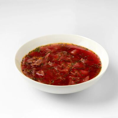 Борщ с телятиной в Dobro кофе по цене 570 ₽