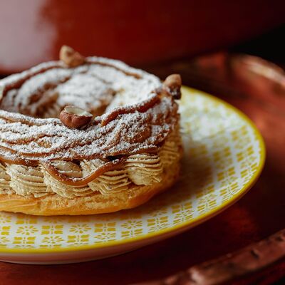 Кольцо карамельное с фундуком в Maroon по цене 490 ₽