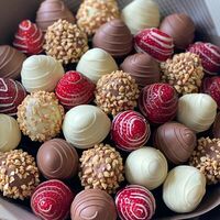 Букет из ягод Мокко в SweetGift клубника в шоколаде
