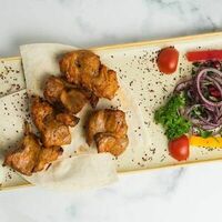 Шашлык из cвинoй шейки в Marani