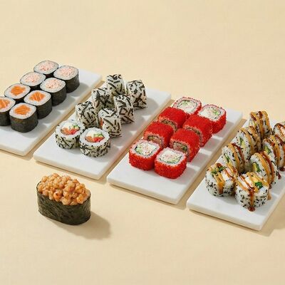 Сет футомаки 34шт в Kasabi Wooo по цене 1785 ₽