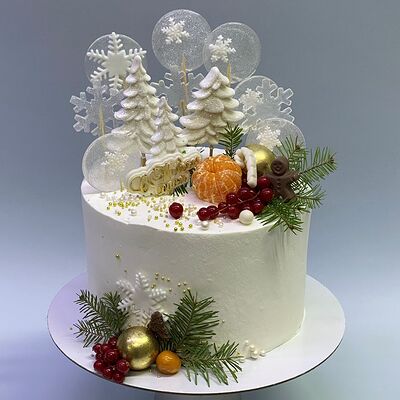 Торт на Новый Год 3 в Шашлык & Пицца по цене 3400