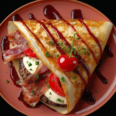 Блин Мамба (с вишней) в Mистер Блин по цене 675 ₽