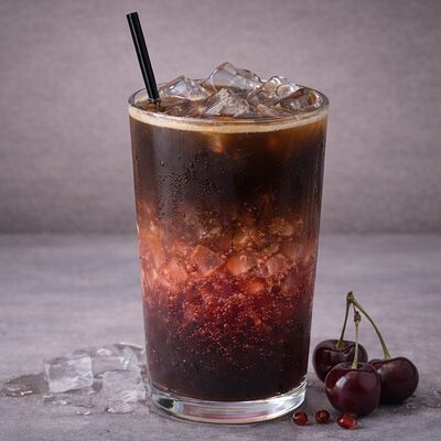 Холодный бамбл Вишняв Lo-Fi Coffee по цене 365 ₽