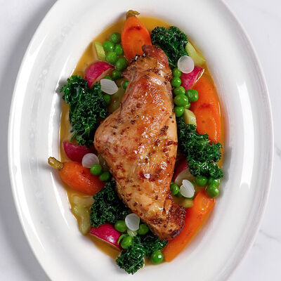 Кролик с овощами в Londri по цене 2200 ₽