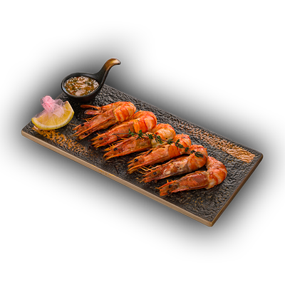 Креветки тигровые гриль в Пицца Пи по цене 499 ₽