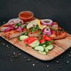 Сытная порция шашлыка из курицы в Kaif Шаурма по цене 442