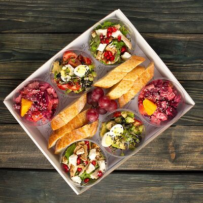 Spring Коллекция авторских салатов в Brusketta.pro по цене 2829 ₽