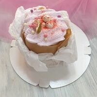 Творожный кулич с цукатами и ванильным кремом в Джем