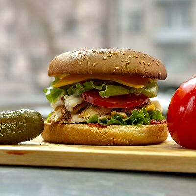 Шеф-Чикенбургер Гранд в ШефМакс по цене 499 ₽