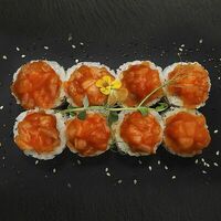 Ролл тартар с морским гребешком в Renai - суши класса премиум