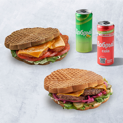 Мясной бокс в Vaffel Норвежские вафли по цене 1700 ₽