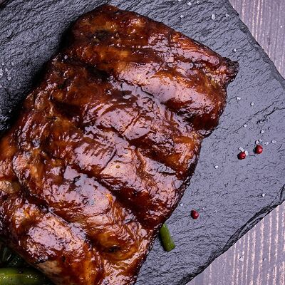 Свиные ребра в Булл Вар по цене 1480 ₽