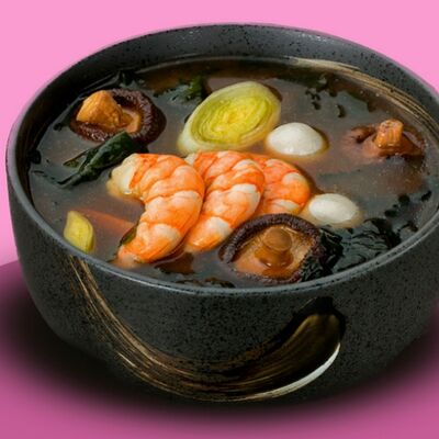 Мисо суп с креветками в О! Суши по цене 840 ₽