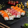 Сет Радуга много лосося в Веселый Самурай SUSHI PREMIUM по цене 2789